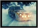 Audi Quattro, Zima, Rajd