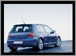 R32, Tył, Golf 4, Niebieski